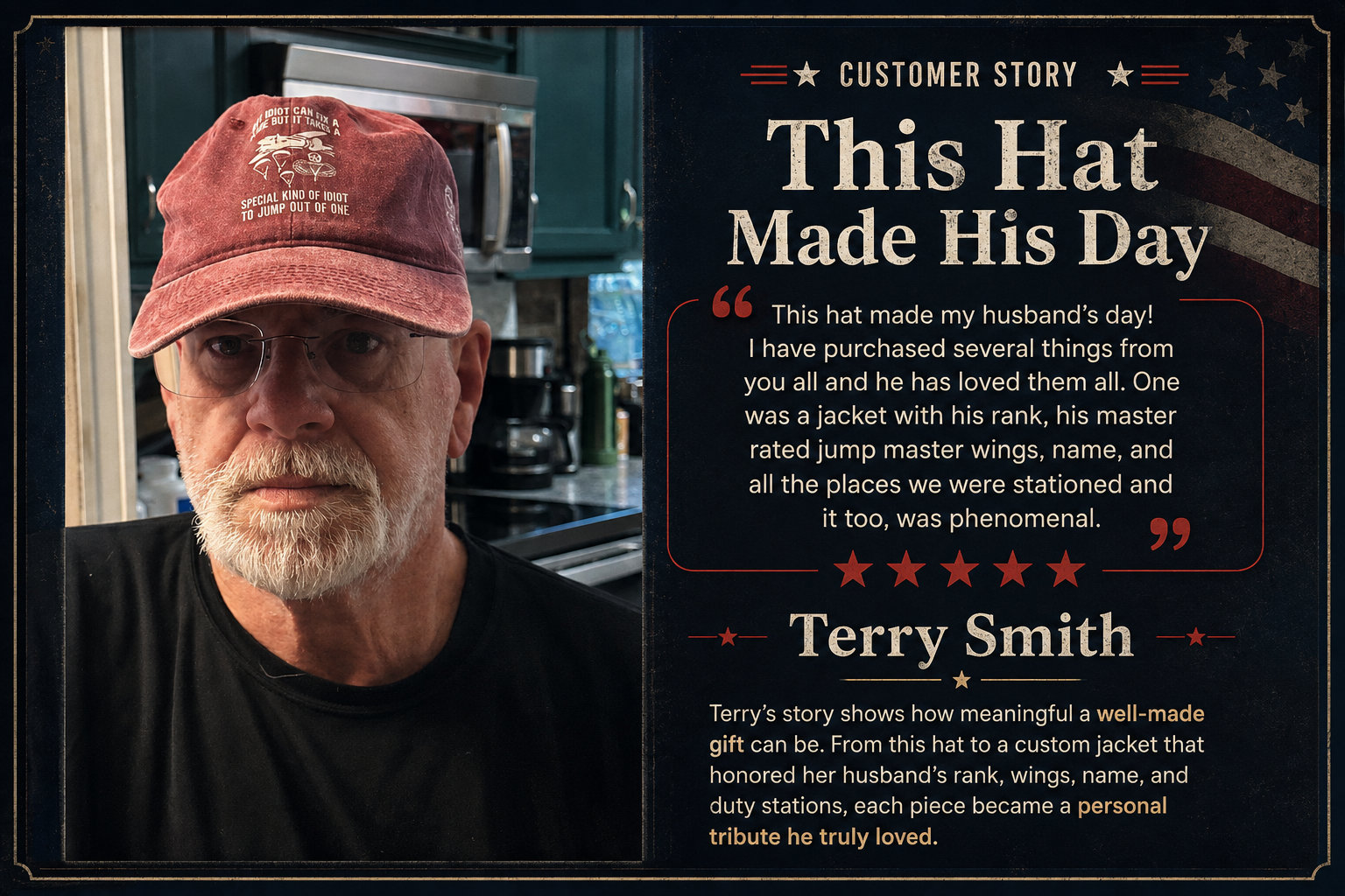 Airborne It Takes Special Kind Of Idiot Washed Cap