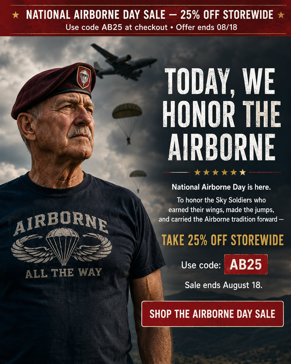 Airborne Sale
